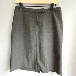 Gray Dress Pencil Skirt High Waist Career Business Office Size 8 WorkWear